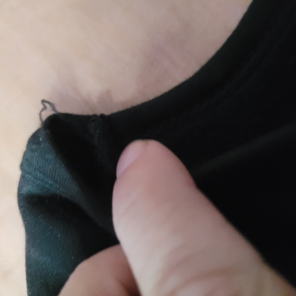 Black Long Sleeve Top - Picture 4 of 4